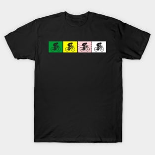 ciclismo colores tdf T-Shirt